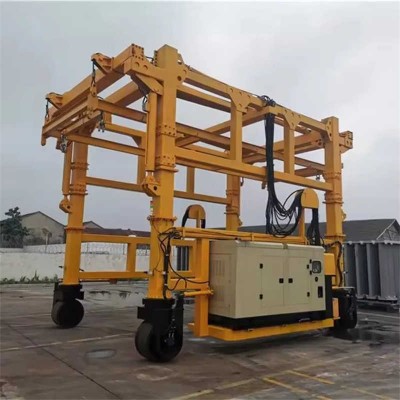 50t Straddle Carrier with Auto Spreader for Australian Intermodal Terminals