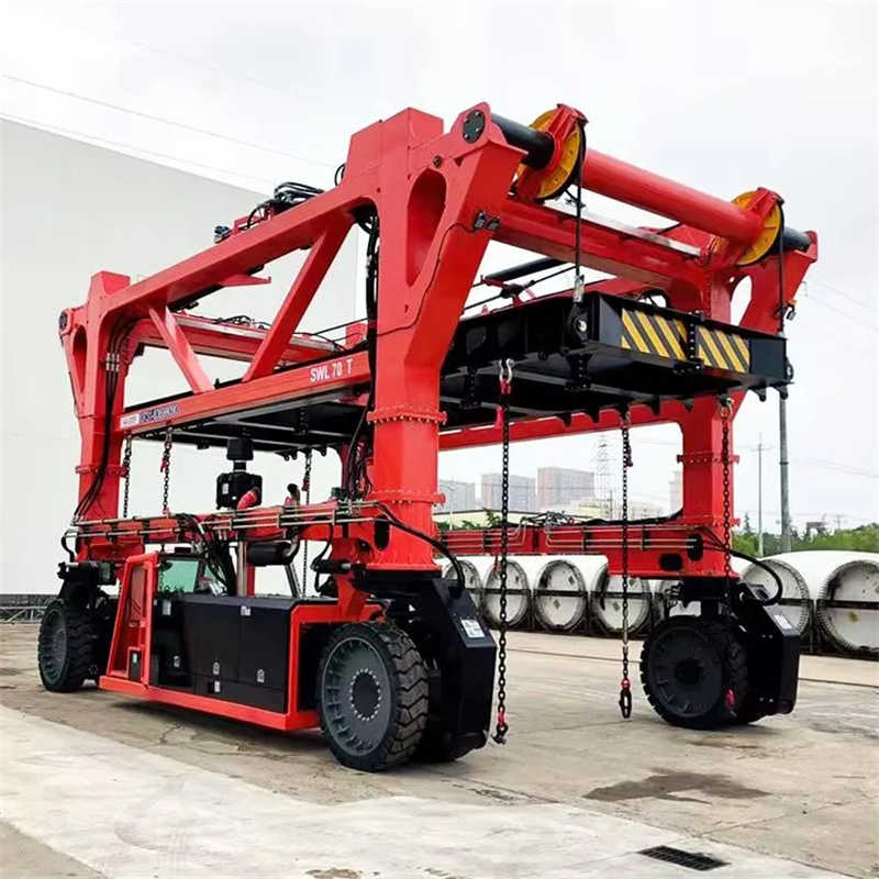 48t Straddle Carrier with Multicab for Saudi Arabian Industrial Zones