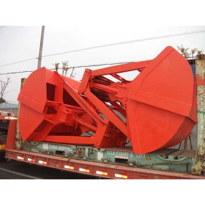 10t Dual-Shell Grab Bucket for European Ports, Export from China