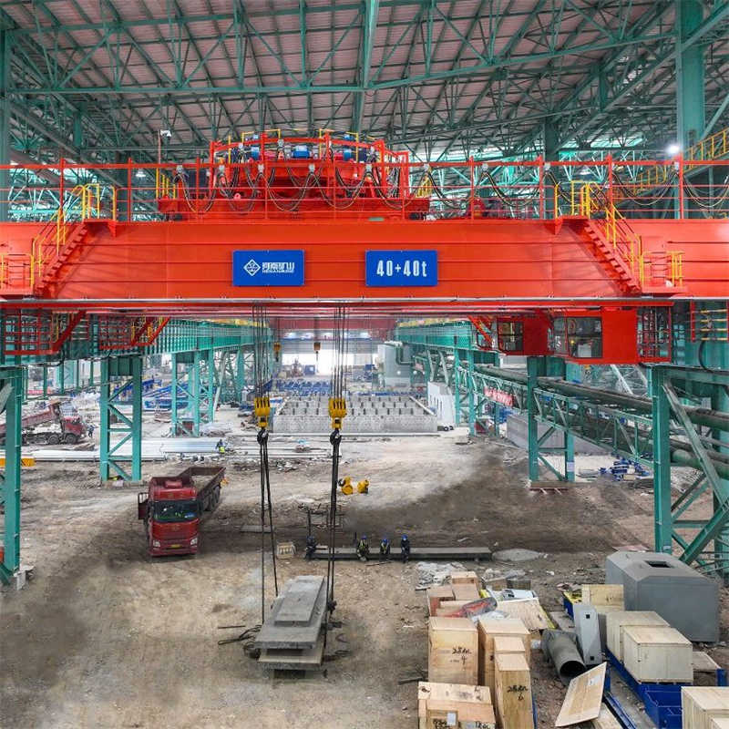 QC Type 5~16t Electromagnetic Bridge Crane