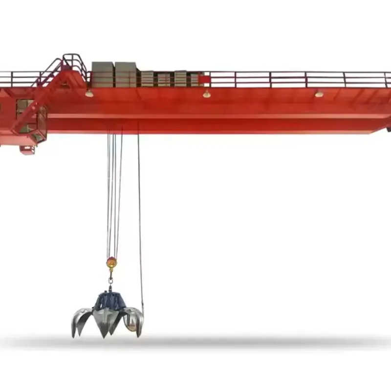 Customized 15 Ton 30 Ton Qn Type Hook Bridge Crane