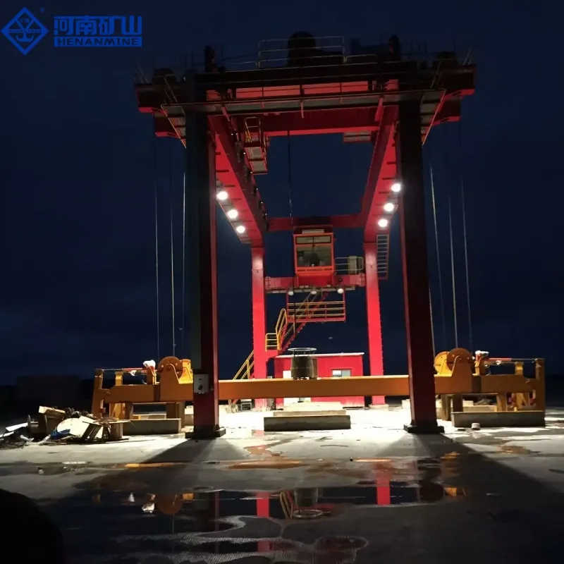 Railway Crane Rmg Model Double Beam Gantry Crane for Container Handling