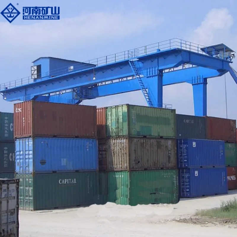 Railway Crane Rmg Model Double Beam Gantry Crane for Container Handling