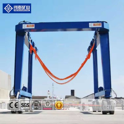 Wide Span 30 Ton Rubber Tyre Gantry Crane for Industrial Material Lifting