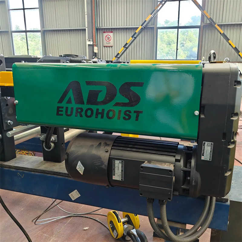 ISO9001 European Type Electric Hoist for Single Beam Crane Systems