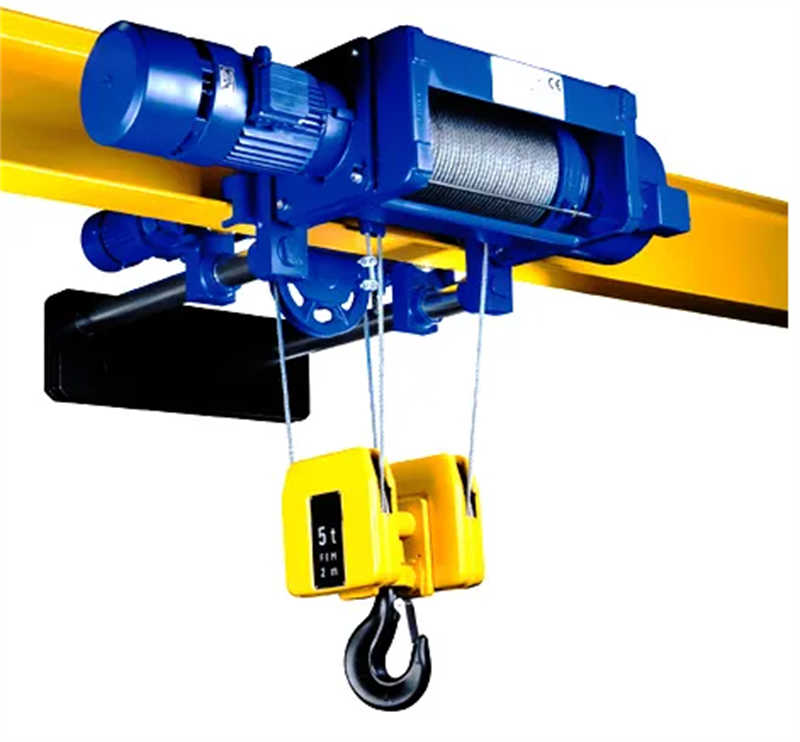 MD Type Double Speed Electric Hoist Single Girder Crane Overhead Crane