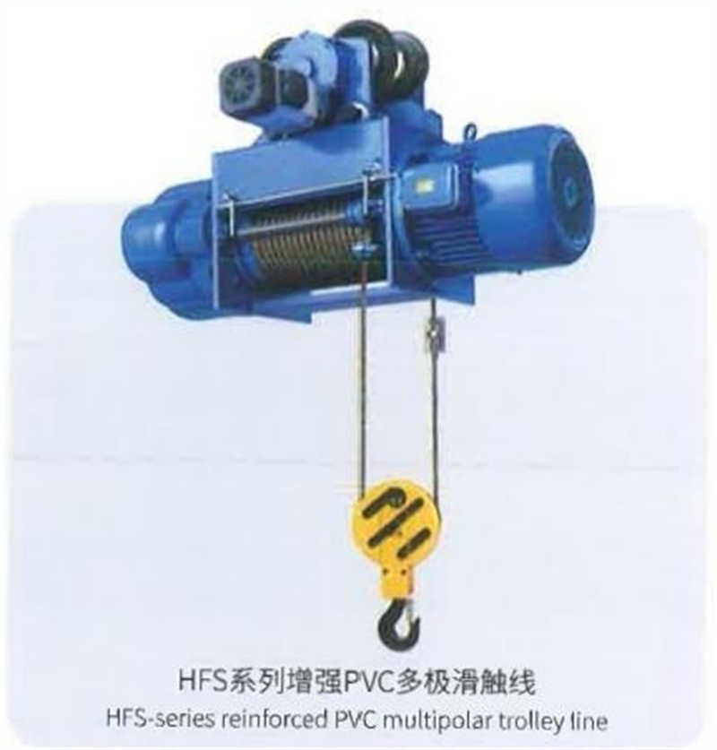 MD Type Double Speed Electric Hoist Single Girder Crane Overhead Crane