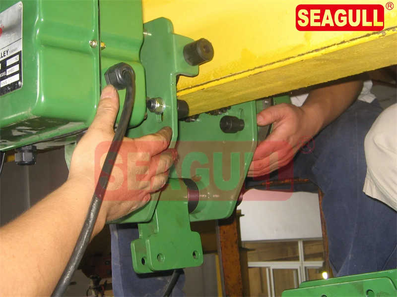 3t 5t Single Phase Three Phase Industrial Motorized Electric Trolley for Hoist