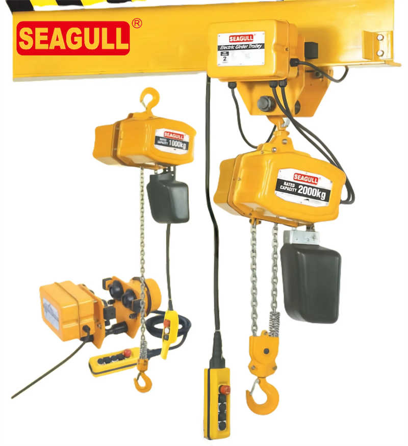 3t 5t Single Phase Three Phase Industrial Motorized Electric Trolley for Hoist