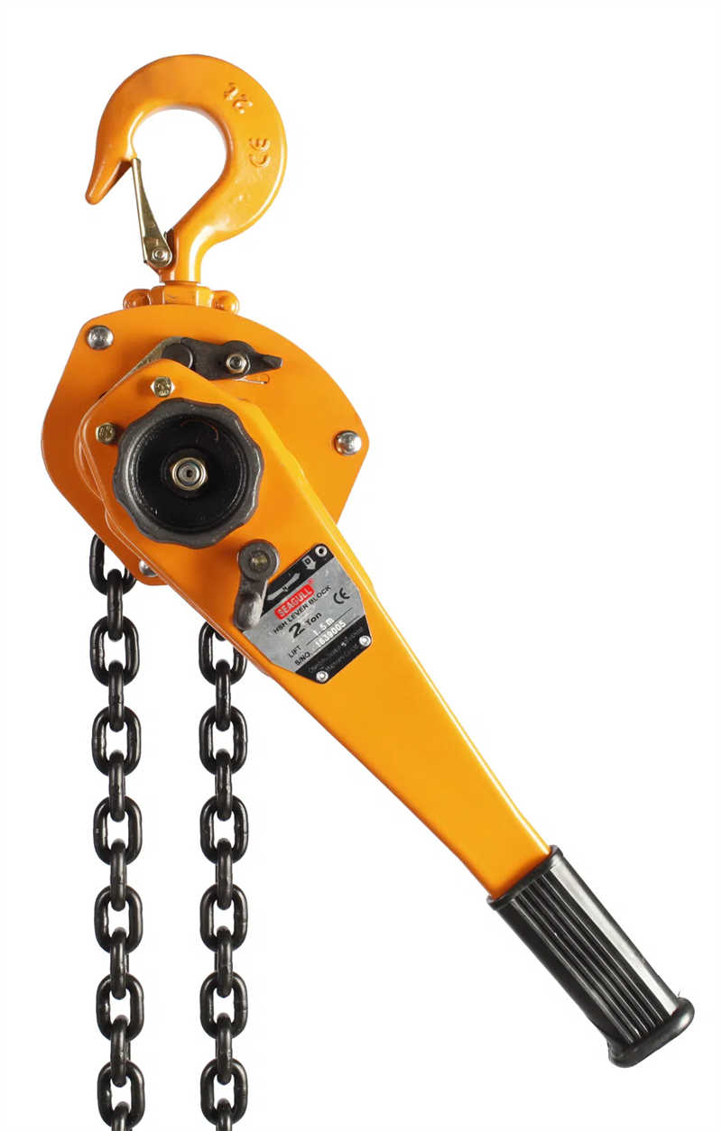 Security Stability Light Steel Structure Ratchet Lever Hoist