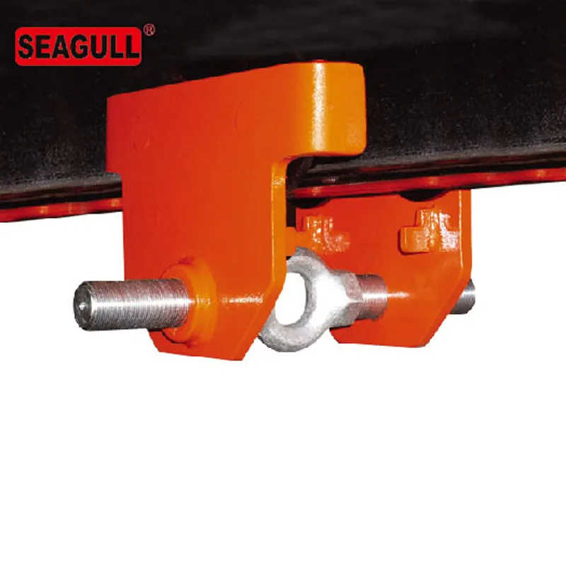 Super Fisher MP Series Push Plain Manual Trolley 2ton for Hoist