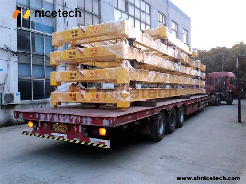 40FT mechanical Semi Automatic Container Spreader