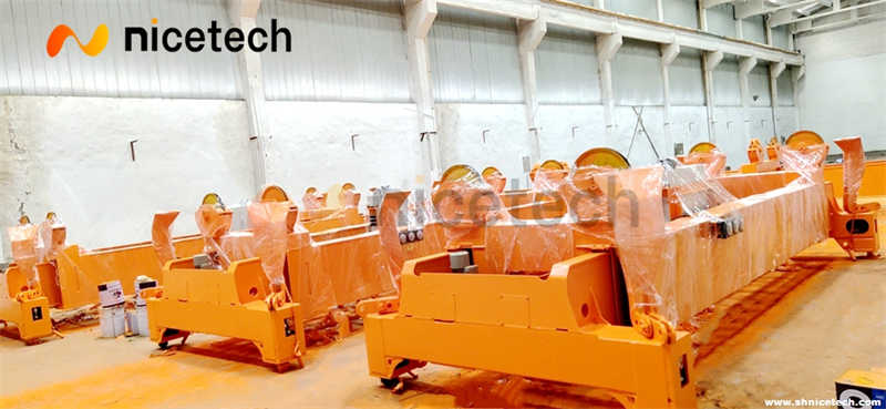 40FT I Type mechanical Twistlock Semi Automatic Container Spreader