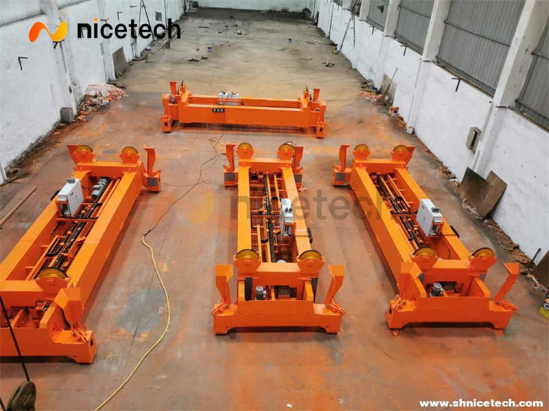 40FT I Type mechanical Twistlock Semi Automatic Container Spreader