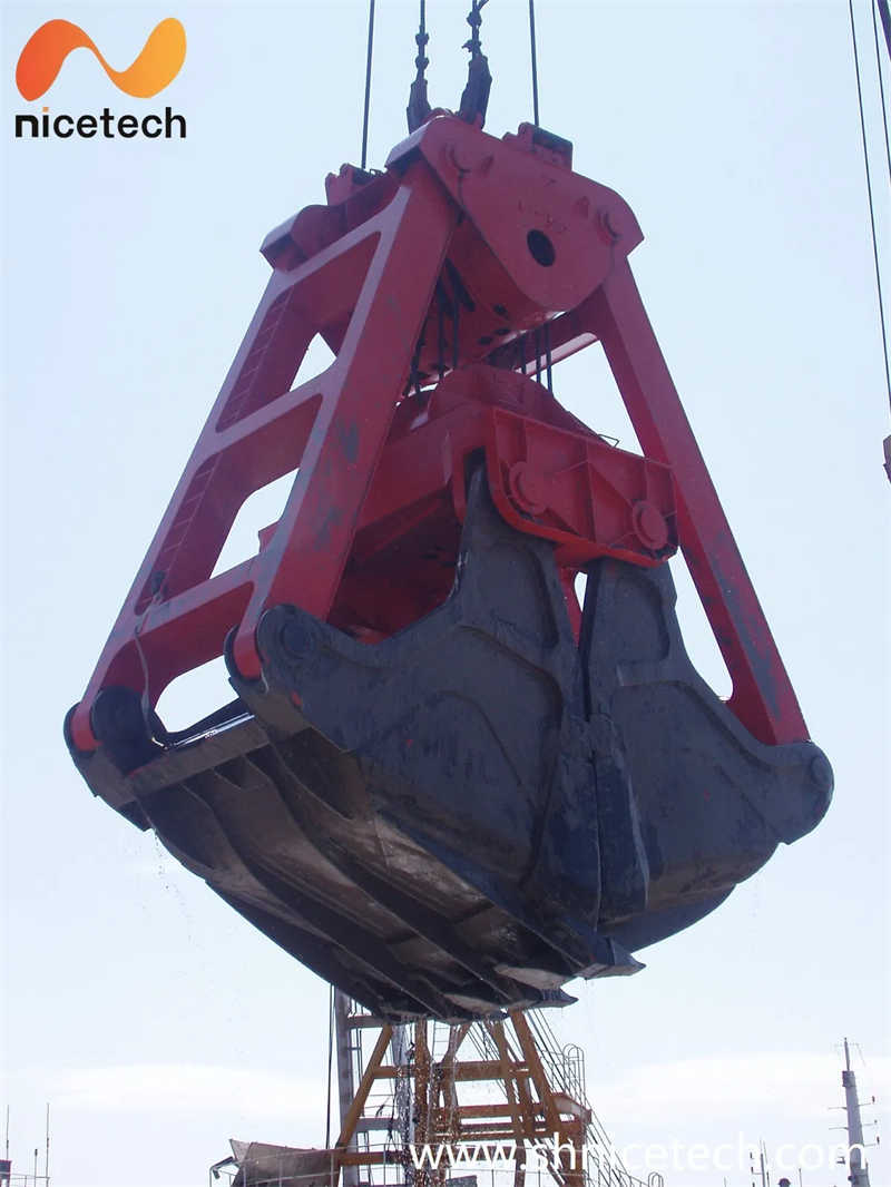 Robust Underwater Rope Dredging Grab for Marine Use