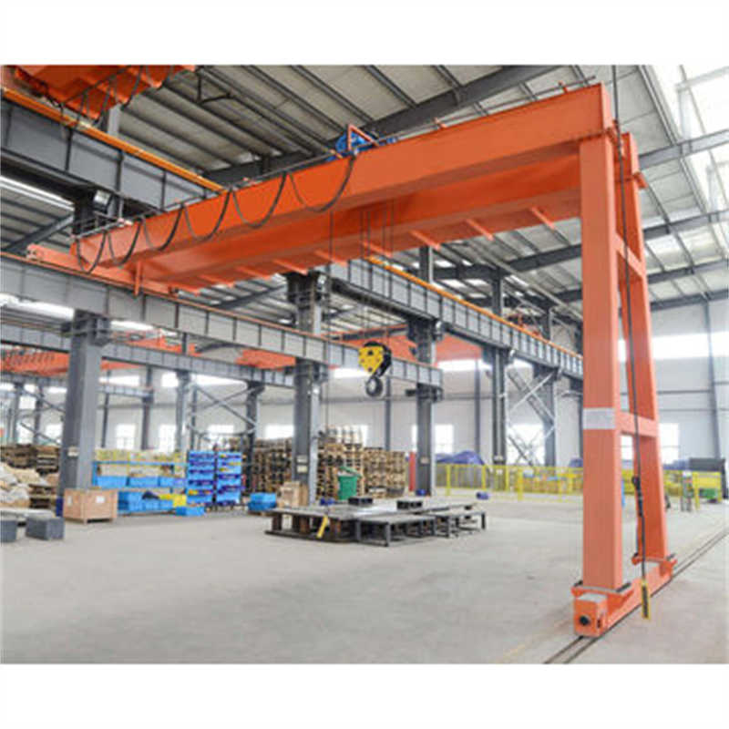 Heavy-Duty Semi-Gantry Crane, 5-50 Ton Lifting for Workshops