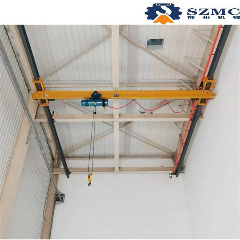 European Single Girder Suspension Crane, 1-5 Ton for German Workshops