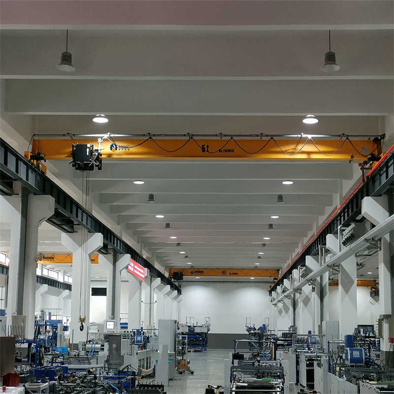 Robust Single Girder Overhead Crane, 5-20 Ton for Heavy Material Handling