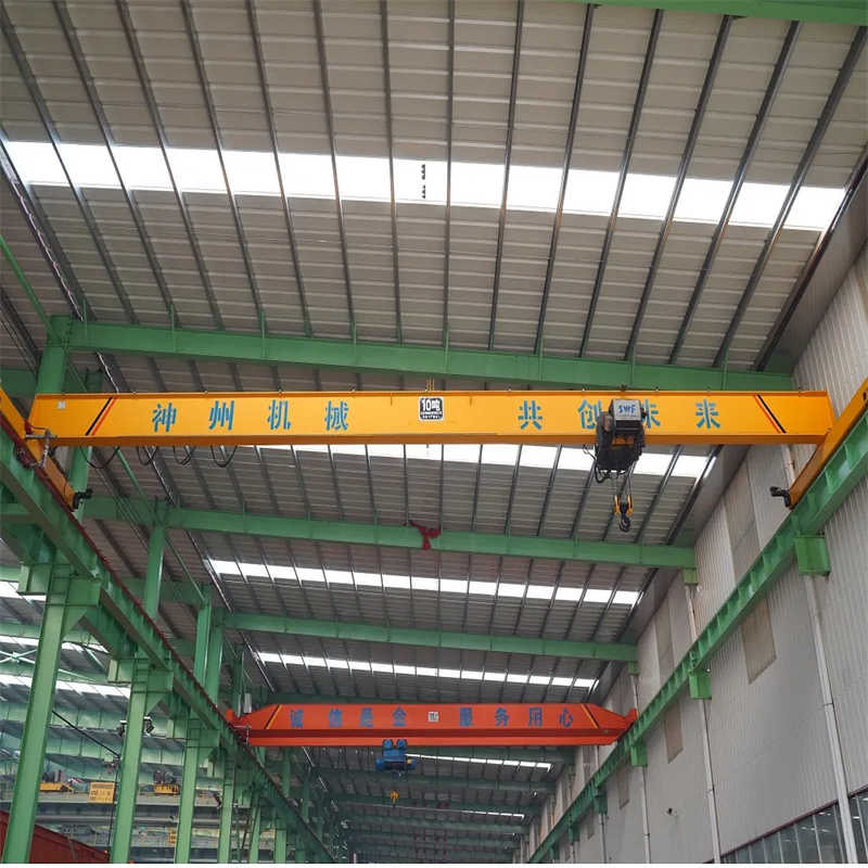 Robust Single Girder Overhead Crane, 5-20 Ton for Heavy Material Handling