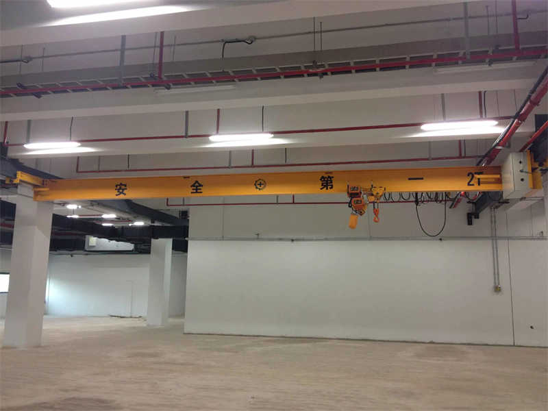 Modular Single Girder Suspension Crane for Flexible Assembly Line Setup