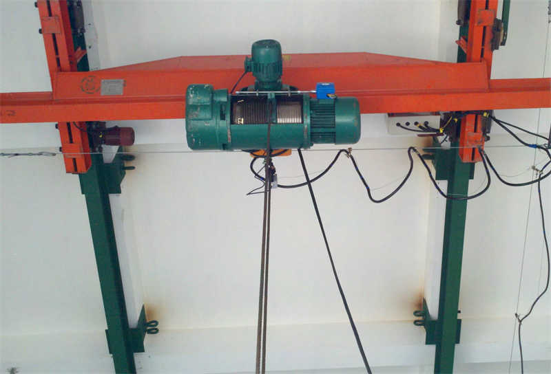 Robust Traditional Single Girder Crane with Chain Hoist for Manufacturing