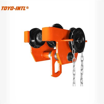 Toyo-Intl Gcl-B Type Manual Pulling Geared Trolley 0.5 Ton X 3m