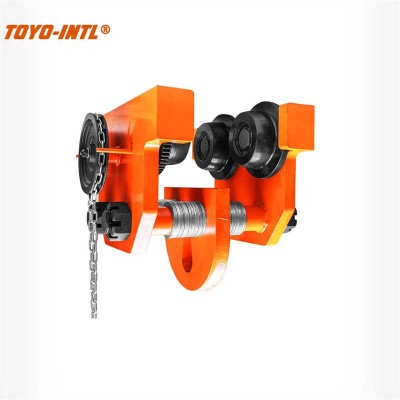 Toyo-Intl Gcl-B Type Manual Pulling Geared Trolley 2 Ton X 3m