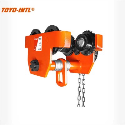 Toyo-Intl Gcl-B Type Manual Pulling Geared Trolley 3 Ton X 3m