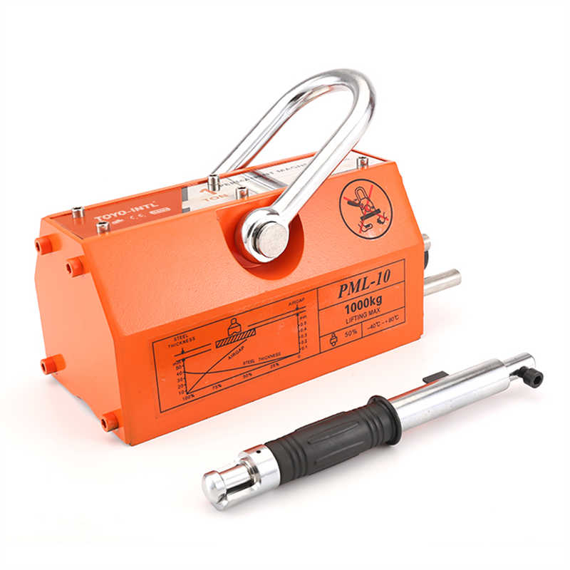 Heavy-Duty Permanent Magnet Lifter for Manufacturing & Warehouse Use