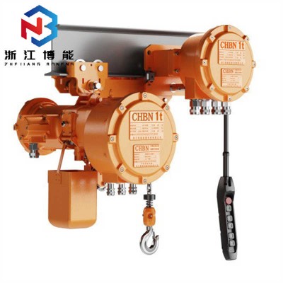 Energy Efficient CT4 Certified Hoist for Petrochemical & Refinery Use