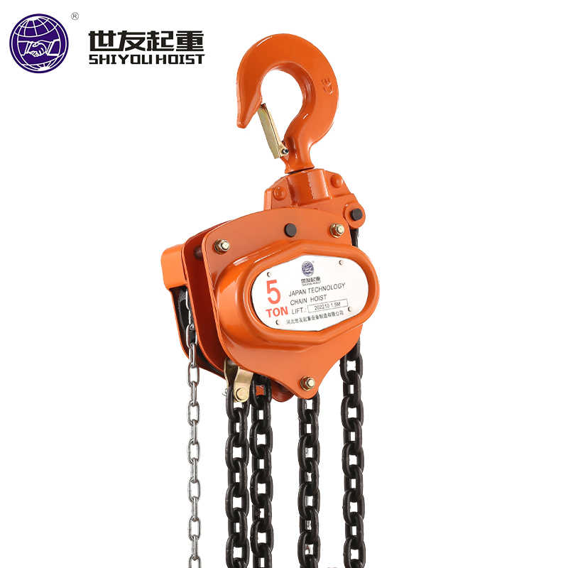 0.5-50t Hand Pulling Manual Chain Hoist Crane Hand Lifting Chain Block