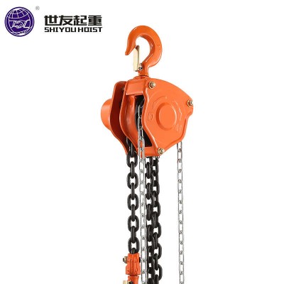 0.5-50t Hand Pulling Manual Chain Hoist Crane Hand Lifting Chain Block