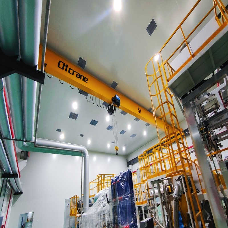 Ldc 1-3 Ton Single Girder Crane 460V 60Hz for American Warehouses