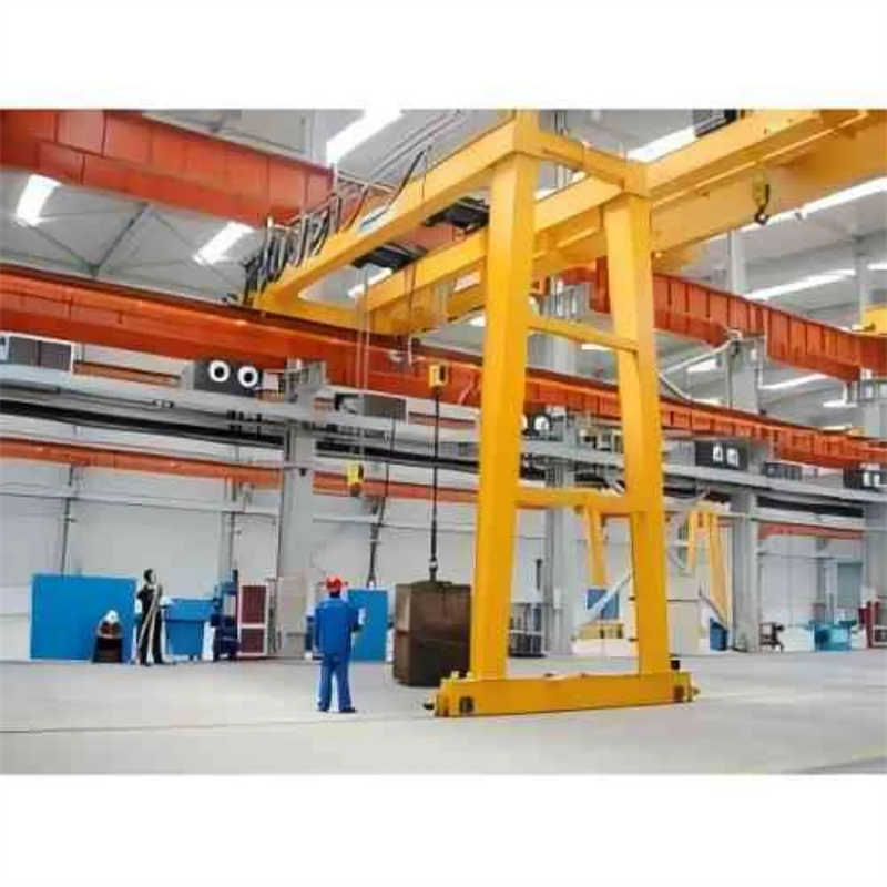 Robust 10 Ton Semi Gantry Crane 380V for Heavy-Duty Construction