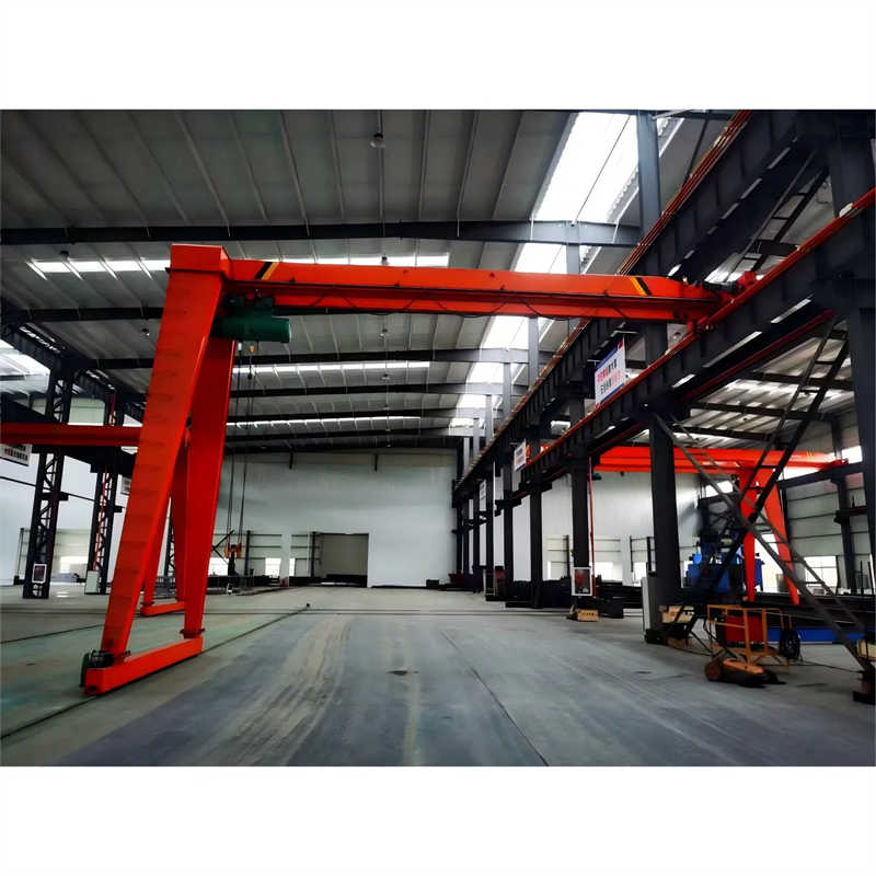 Robust 10 Ton Semi Gantry Crane 380V for Heavy-Duty Construction