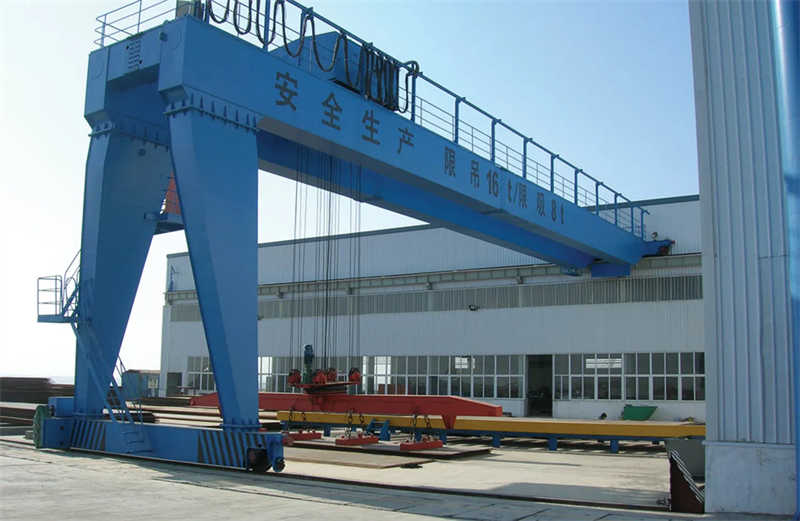Portable Assembly Semi Gantry Crane 5 Ton for Global Construction Sites