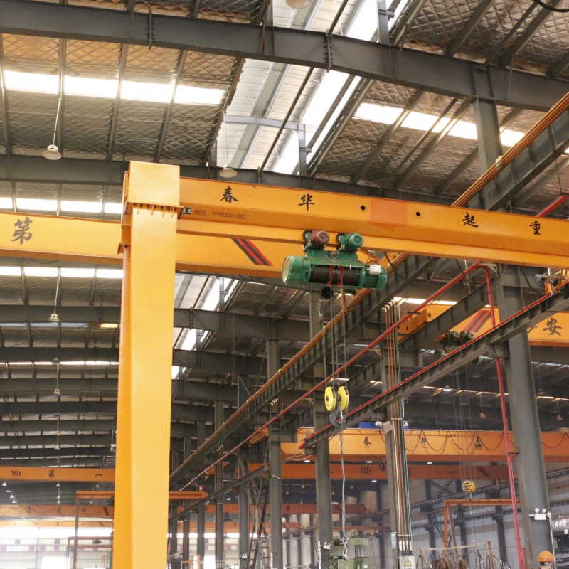 Mhb-Type 3-5 Ton Semi Gantry Crane | 380V for UK & Australian Warehouses