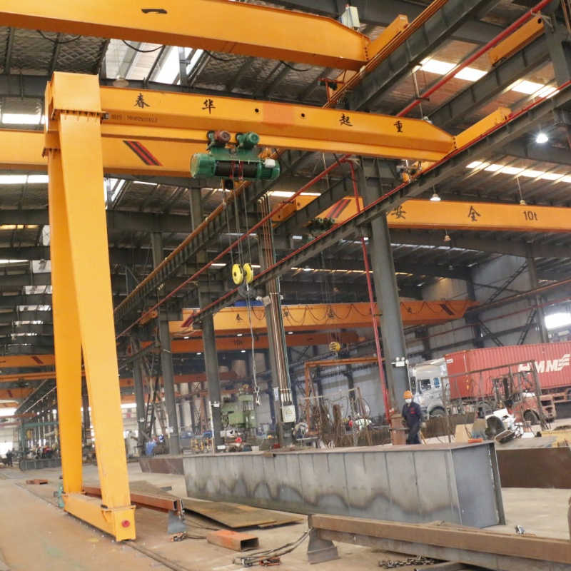 Mhb-Type 3-5 Ton Semi Gantry Crane | 380V for UK & Australian Warehouses