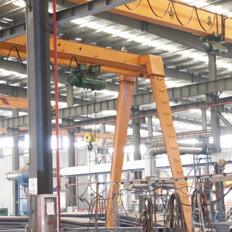 Mhb-Type 3-5 Ton Semi Gantry Crane | 380V for UK & Australian Warehouses