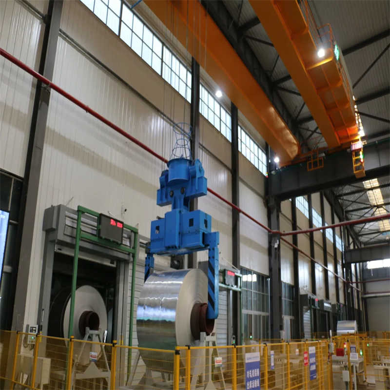 Automated Double Beam Bridge/Overhead Crane for Aluminum Roll Factory