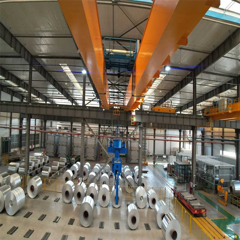 Automated Double Beam Bridge/Overhead Crane for Aluminum Roll Factory