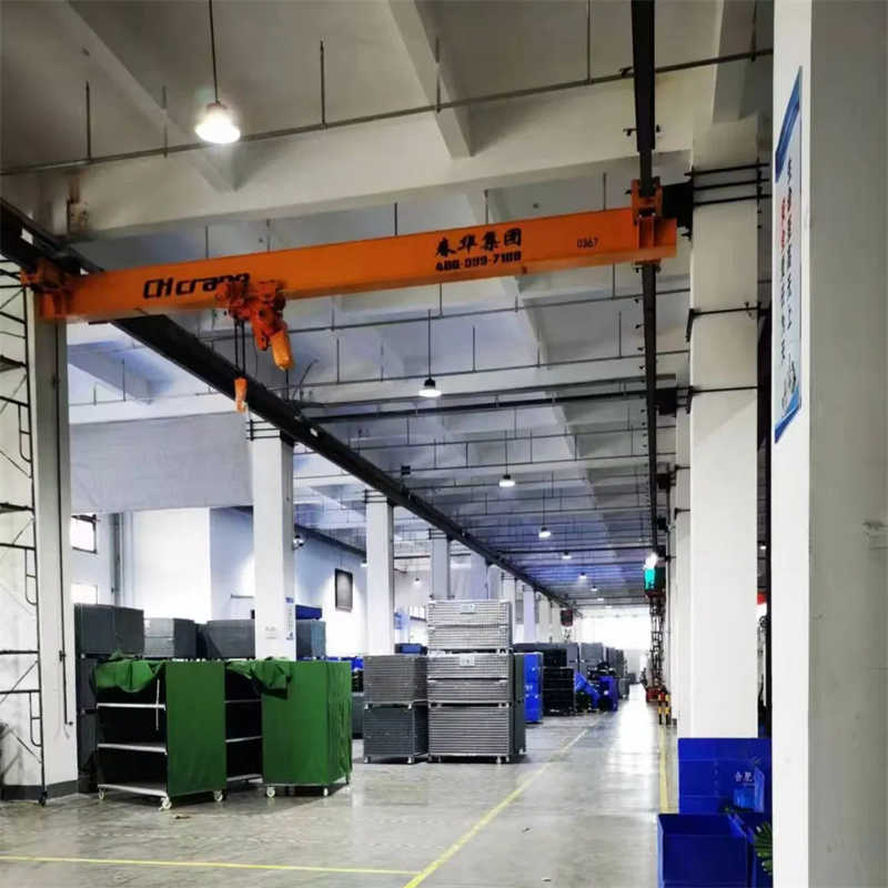Compact 0.5-2 Ton Mono Rail Suspension Crane 380V for European Factories