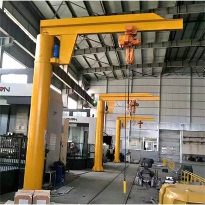 Pillar Mounted Jib Crane 1500kg Load, 360° Rotation for Factory Use in Brazil