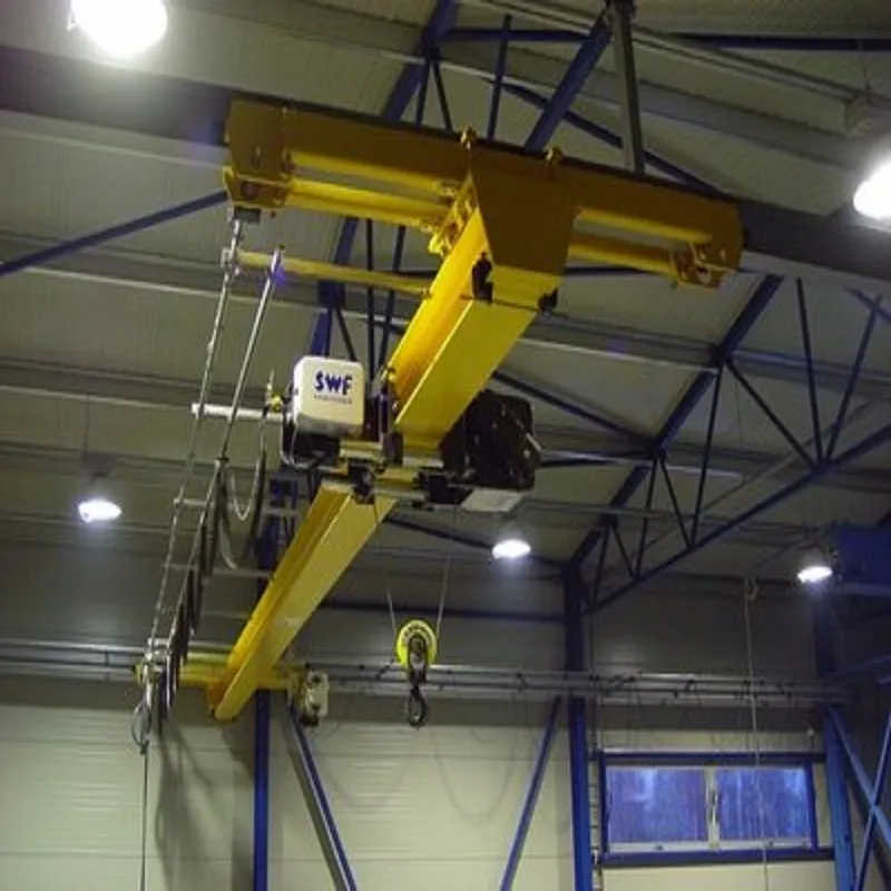 Robust 5 Ton Single Girder Suspension Crane for Low Ceiling Workshop