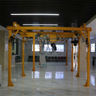 KBK Crane System with 125kg Electric Hoist for Precision Manufacturing in USA