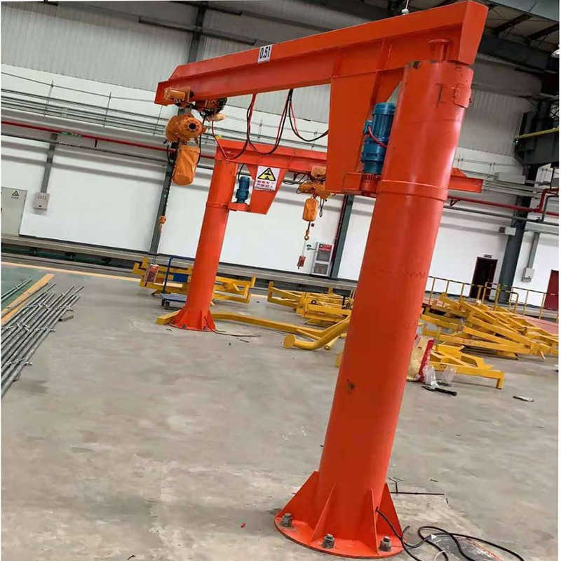 360° Rotating Floor Mounted Jib Crane | 1, 2 & 5 Ton Capacity Options