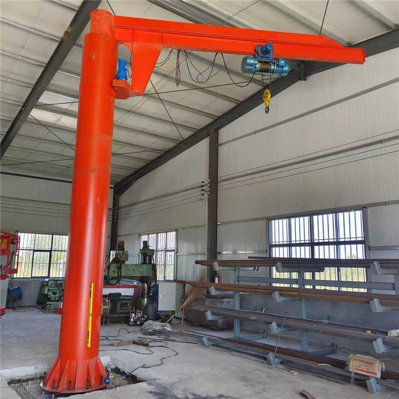 360° Rotating Floor Mounted Jib Crane | 1, 2 & 5 Ton Capacity Options