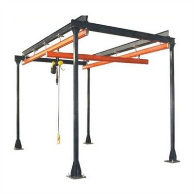 KBK Flexible Track Crane with Electric Chain Hoist - Customizable Layouts
