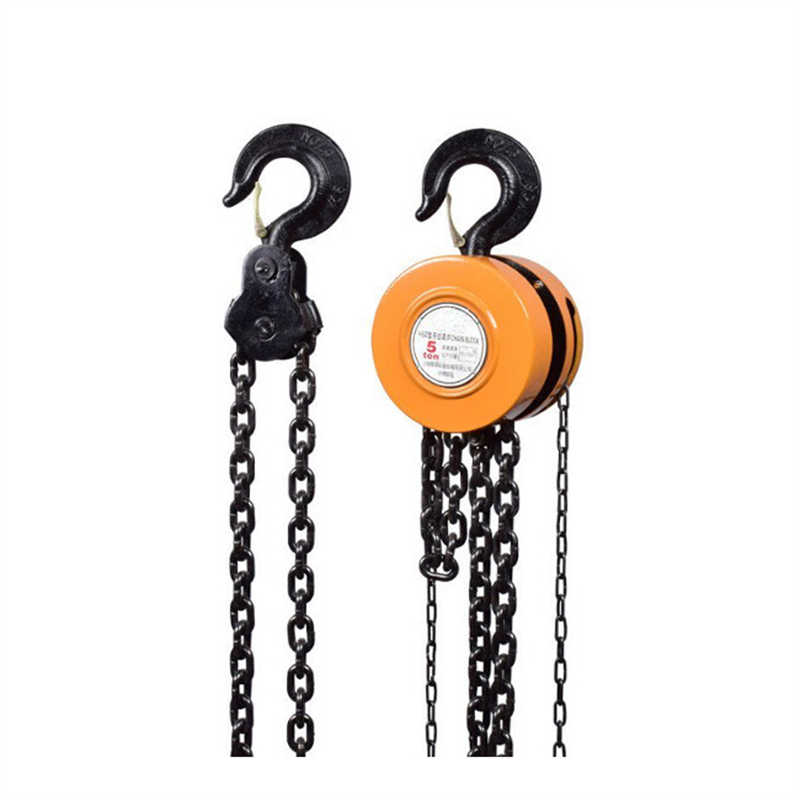 Heavy-Duty HSZ Series Chain Hoist - G80 Load Chain & 1 to 10 Ton Capacity