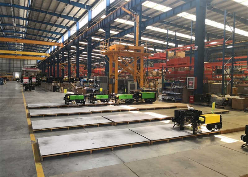 Space-Saving Double Girder Hoist Design for Maximum Hook Approach